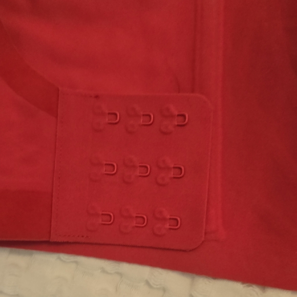 Honeylove Vibrant Red Wireless Silhouette Bra - Picture 5 of 5